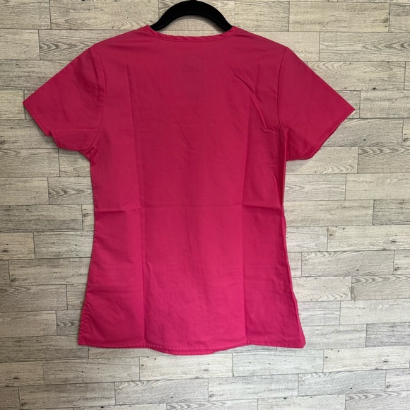 CORE FLEX MAEVN UNIFORM ADVANTAGE PINK WOMEN'S SCRUBS SET (TOP/PANTS) X-Small - Picture 7 of 13